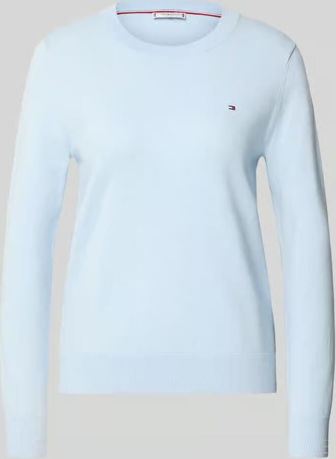 Tommy Hilfiger Trui met ronde hals CO JERSEY STITCH LS C-NK SWT