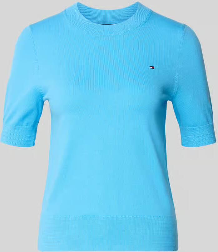 Tommy Hilfiger regular fit gebreide pullover van katoenmix - Foto 2