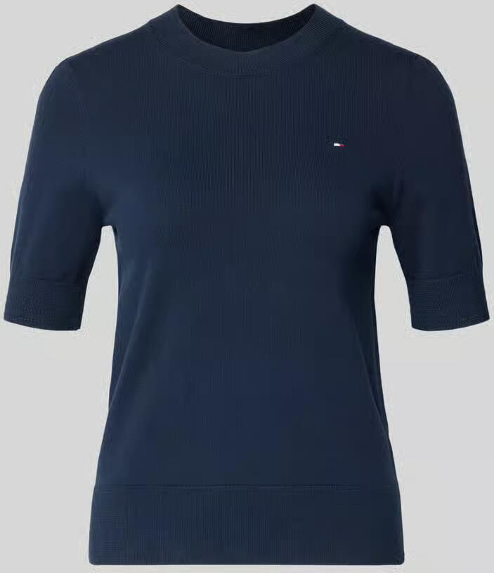 Tommy Hilfiger regular fit gebreide pullover van katoenmix - Foto 2