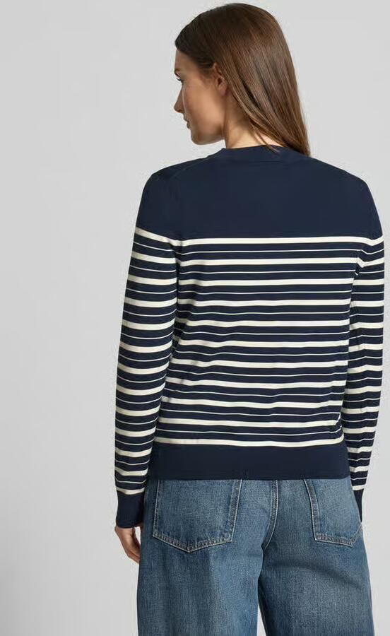 Tommy Hilfiger Regular fit gebreide pullover van katoenmix
