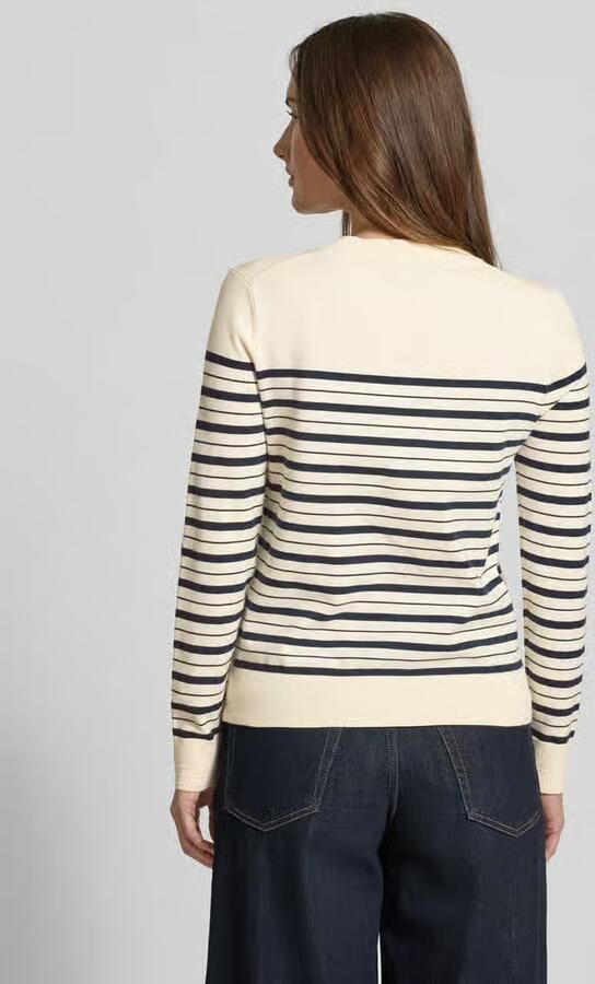 Tommy Hilfiger Regular fit gebreide pullover van katoenmix - Foto 2