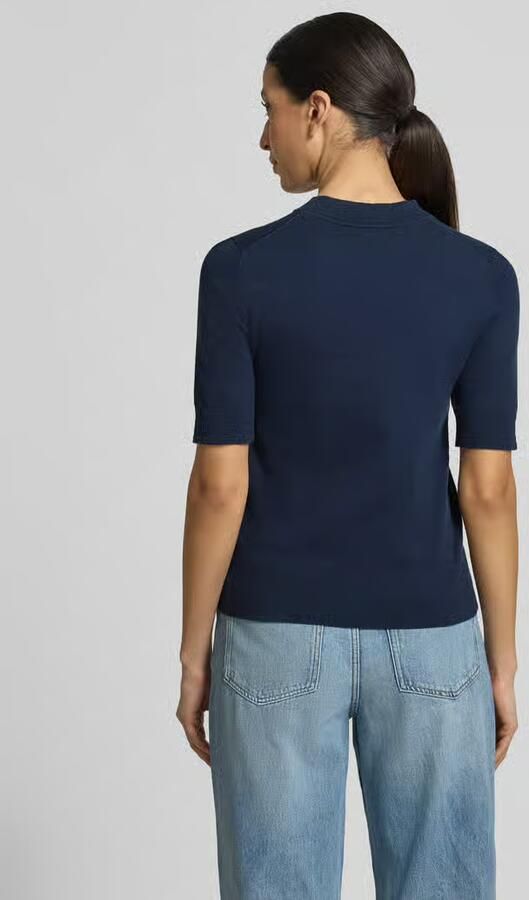 Tommy Hilfiger regular fit gebreide pullover van katoenmix - Foto 3