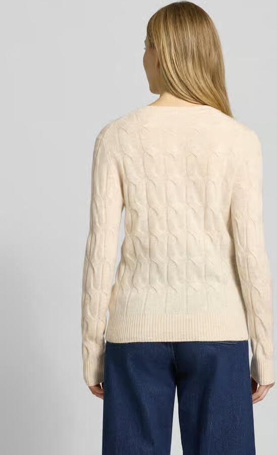 Tommy Hilfiger Gebreide trui SOFT WOOL CABLE C-NK met kabelpatroon van zuivere wol - Foto 6