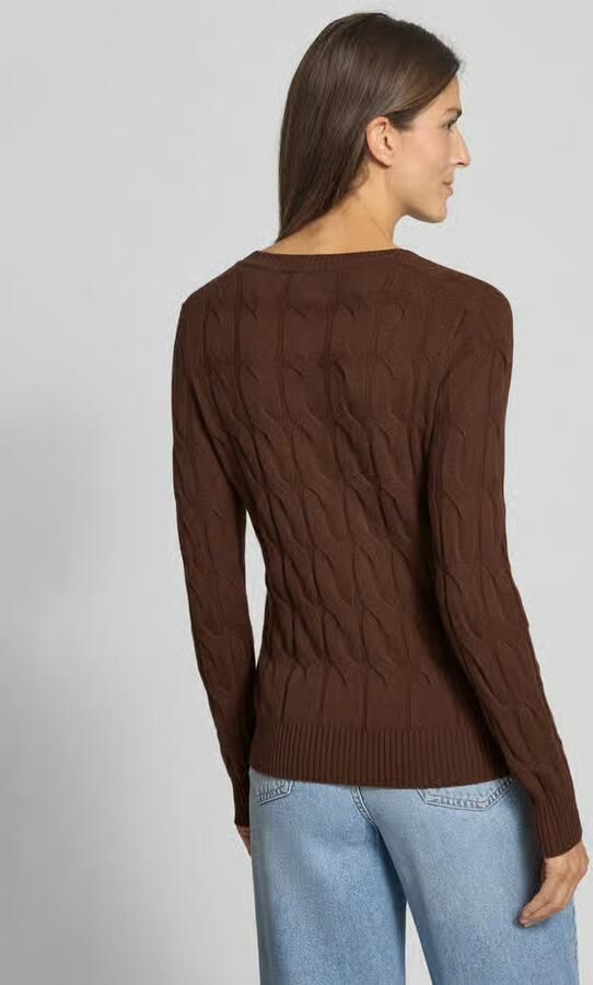 Tommy Hilfiger Regular fit gebreide pullover van pure wol