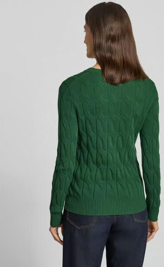 Tommy Hilfiger Regular fit gebreide pullover van pure wol