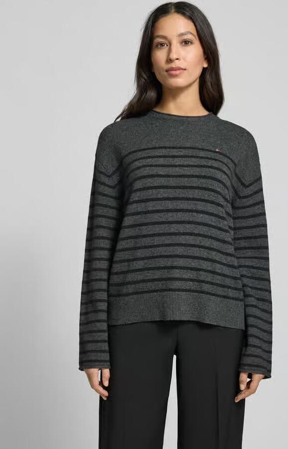 Tommy Hilfiger Regular fit gebreide pullover van pure wol - Foto 2