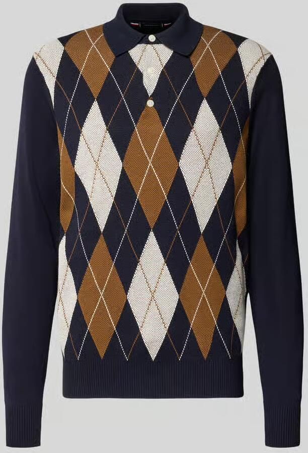 Tommy Hilfiger regular fit gebreide pullover van puur katoen - Foto 2