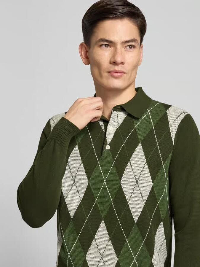 Tommy Hilfiger regular fit gebreide pullover van puur katoen