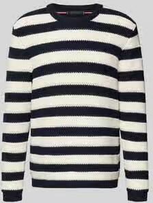 Tommy Hilfiger regular fit gebreide pullover van puur katoen
