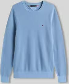 TOMMY HILFIGER Heren Truien & Vesten Essential Structure Crew Neck Lichtblauw - Foto 11