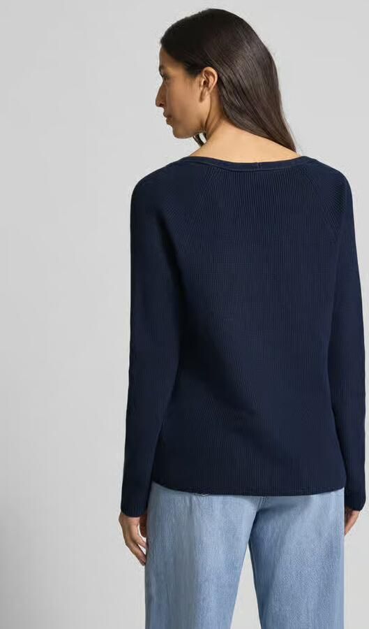Tommy Hilfiger Regular fit gebreide pullover van zuiver katoen