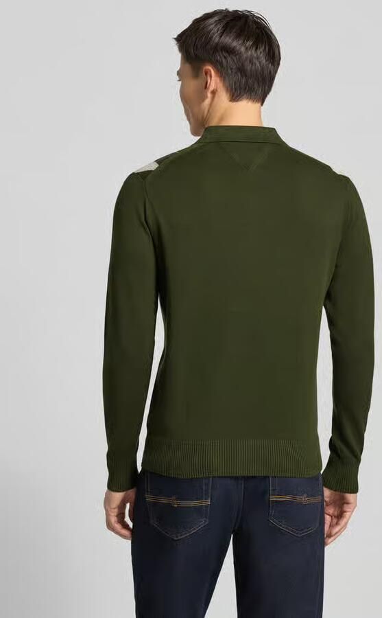 Tommy Hilfiger regular fit gebreide pullover van puur katoen - Foto 3