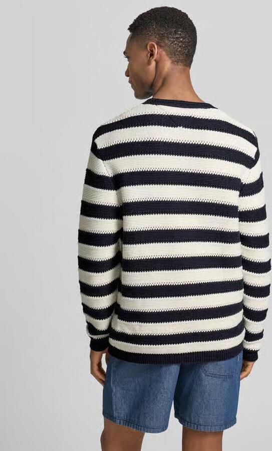 Tommy Hilfiger regular fit gebreide pullover van puur katoen - Foto 3