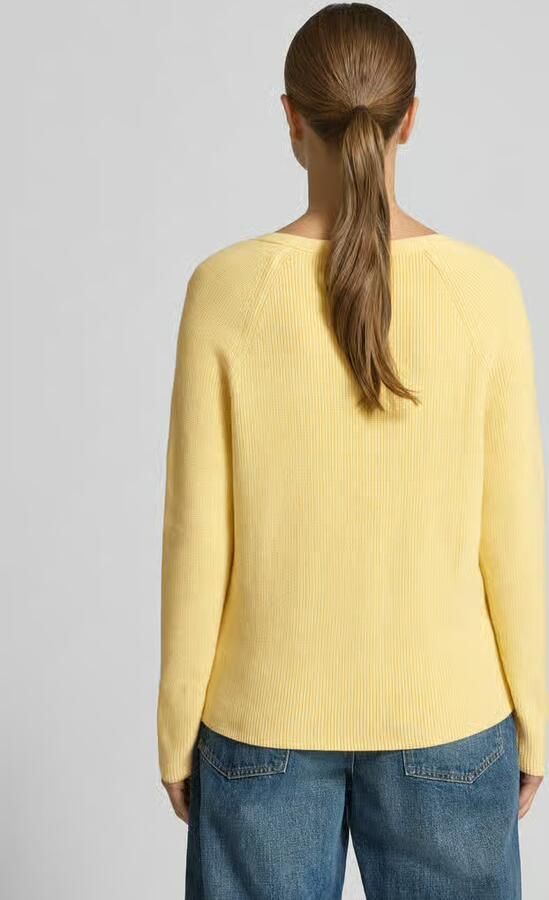 Tommy Hilfiger Regular fit gebreide pullover van zuiver katoen