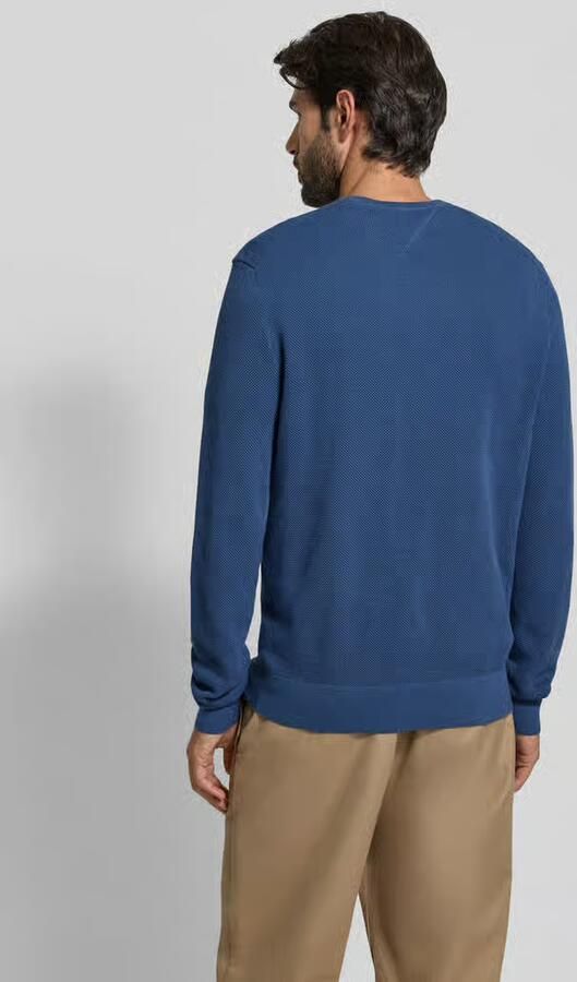 Tommy Hilfiger Regular fit gebreide pullover van zuiver katoen - Foto 5