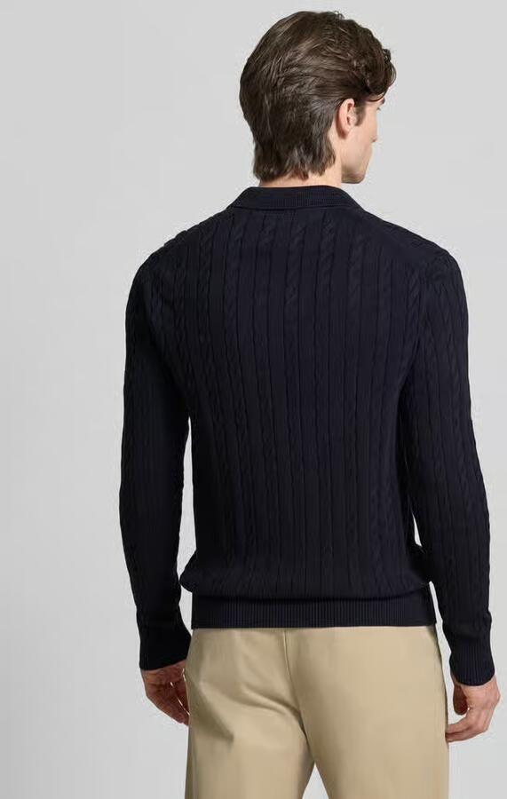 Tommy Hilfiger Regular fit gebreide pullover van zuiver katoen