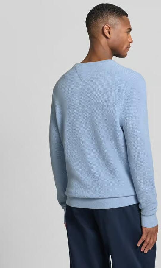 Tommy Hilfiger Regular Fit gebreide trui van puur katoen - Foto 3
