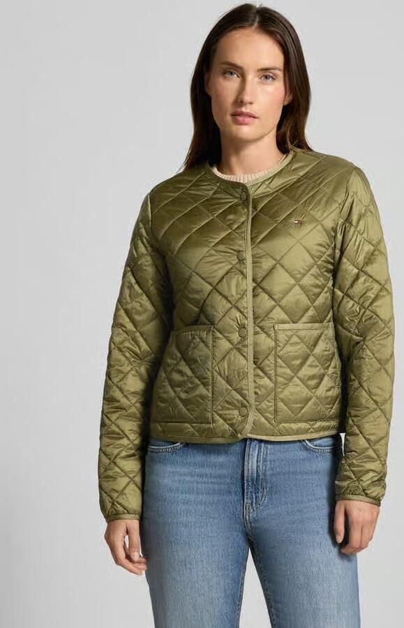Tommy Hilfiger Regular fit gewatteerd jack met opgestikte steekzakken - Foto 6