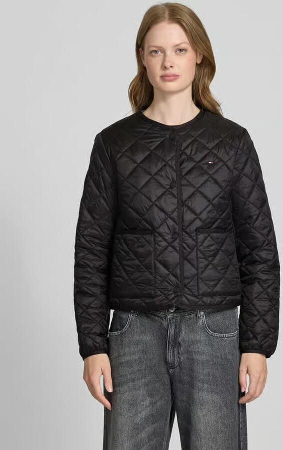Tommy Hilfiger Regular fit gewatteerd jack met opgestikte steekzakken - Foto 7