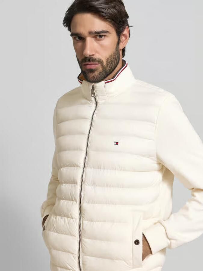 Tommy Hilfiger Regular fit gewatteerd jack van katoenmix - Foto 2