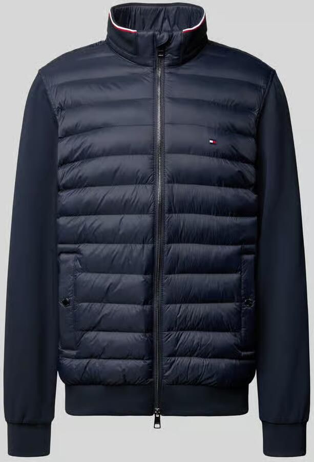 Tommy Hilfiger Gewatteerde jas MIX MEDIA mit Stehkragen effen casual regular fit katoenmix - Foto 6