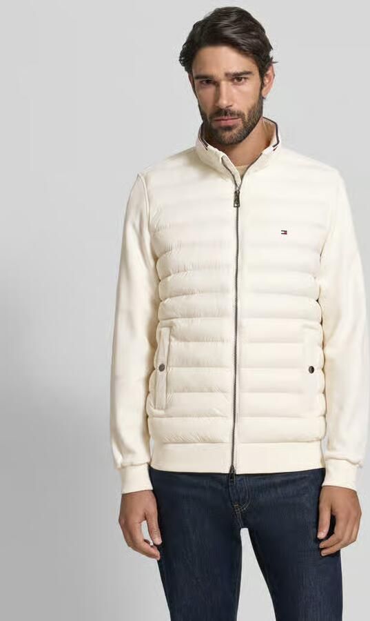 Tommy Hilfiger Regular fit gewatteerd jack van katoenmix - Foto 4
