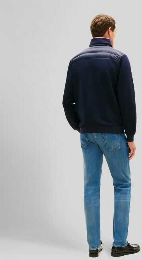 Tommy Hilfiger Gewatteerde jas MIX MEDIA mit Stehkragen effen casual regular fit katoenmix - Foto 10