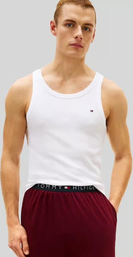 Tommy Hilfiger Regular fit hemd van katoenmix met gestikt logo in set van 2 - Foto 3