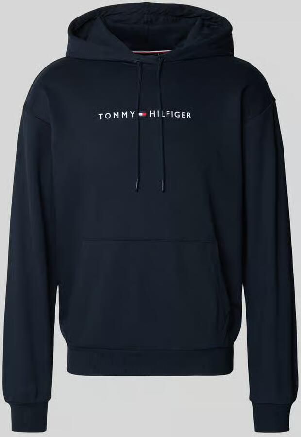 Tommy Hilfiger Regular fit hoodie van katoenmix