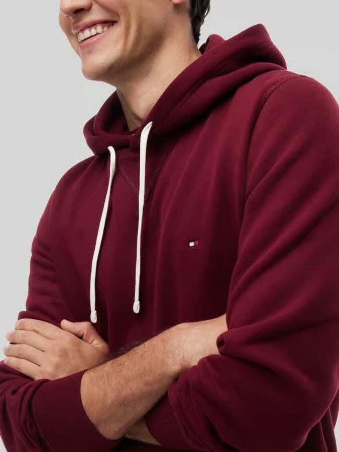 Tommy Hilfiger regular fit hoodie van katoenmix
