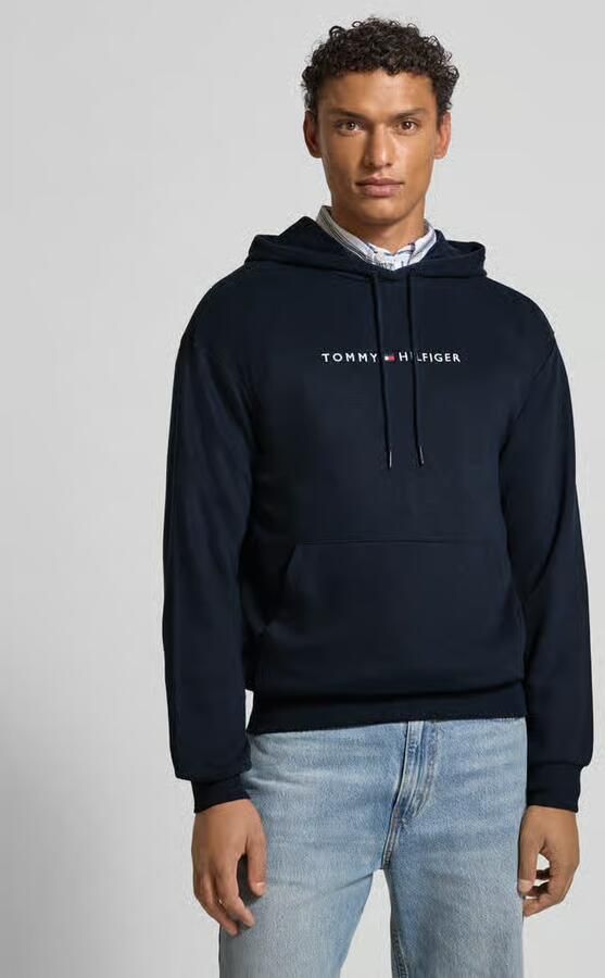 Tommy Hilfiger Regular fit hoodie van katoenmix - Foto 2
