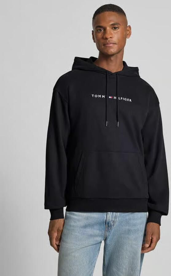 Tommy Hilfiger Regular fit hoodie van katoenmix - Foto 3