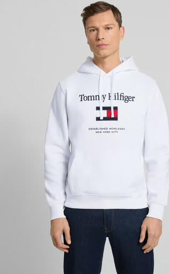 Tommy Hilfiger Capuchon sweaters TOMMY EMBRO FLAG HOODIE - Foto 7
