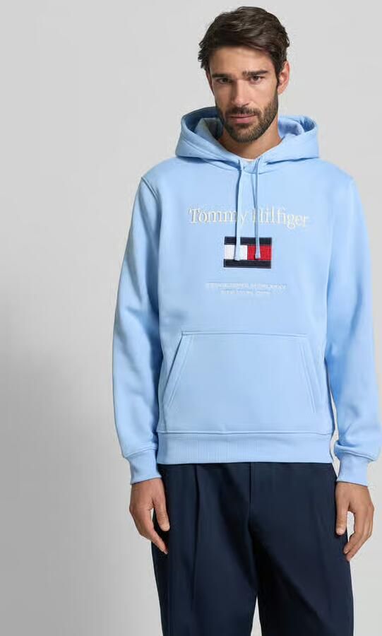 Tommy Hilfiger Regular fit hoodie van katoenmix - Foto 3