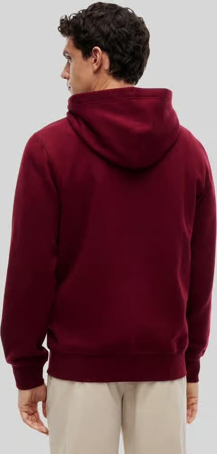 TOMMY HILFIGER Heren Truien & Vesten Ess Seasonal Fleece Hoody Bordeaux - Foto 7