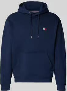 Tommy Hilfiger Regular fit hoodie van puur katoen
