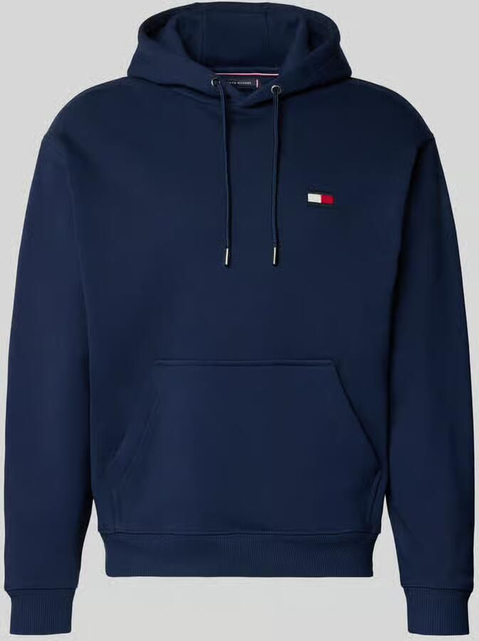 Tommy Hilfiger Regular fit hoodie van puur katoen