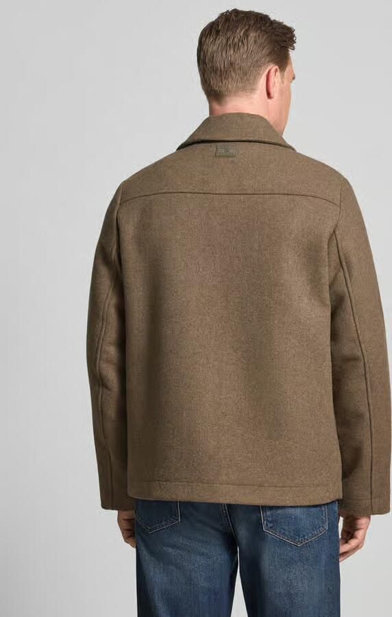 Tommy Hilfiger Wollen jack WOOL JACKET Wollen jas overgangsjas winterjas - Foto 6