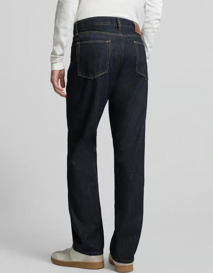 Tommy Hilfiger Straight Fit Jeans van puur katoen Model 'DOVER'