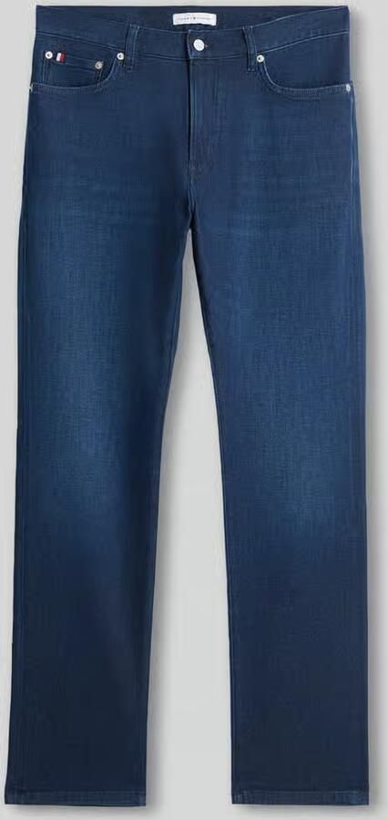 Tommy Hilfiger Regular fit jeans met dark-wash-look - Foto 3