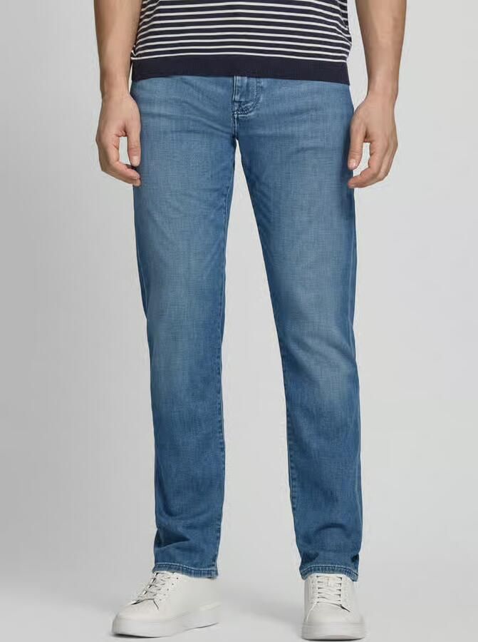 Tommy Hilfiger regular fit jeans van katoenmix model 'DENTON' - Foto 2