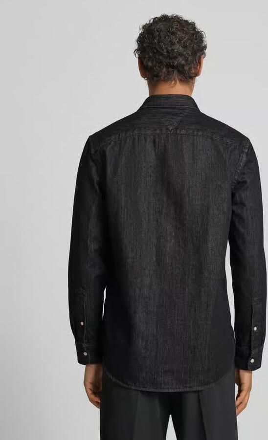 Tommy Hilfiger regular fit jeanshemd van puur katoen - Foto 2