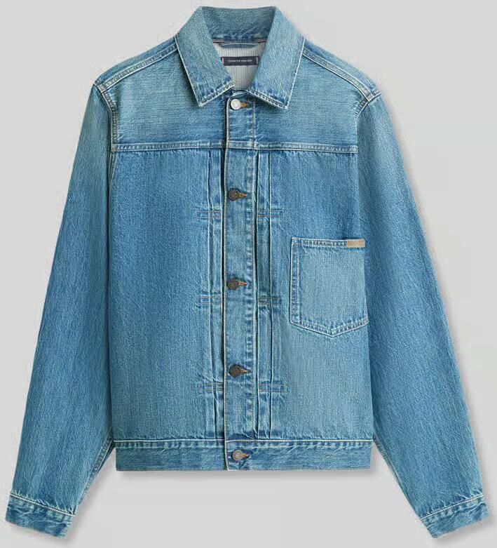 Tommy Hilfiger regular fit jeansjack van puur katoen - Foto 2