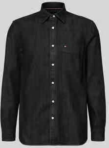 Tommy Hilfiger regular fit jeanshemd van puur katoen