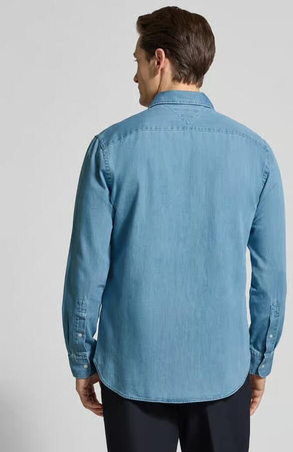 Tommy Hilfiger Regular Fit jeansoverhemd van puur katoen - Foto 3