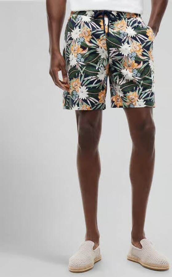 Tommy Hilfiger regular fit korte broek van mix van katoen en lyocell model 'DOVER' - Foto 3