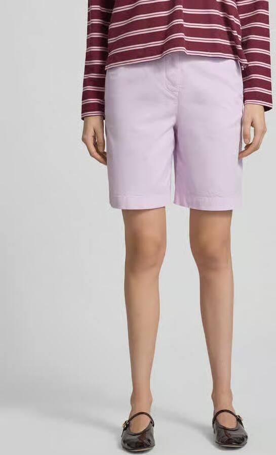 Tommy Hilfiger regular fit korte chino van mix van katoen en lyocell - Foto 4