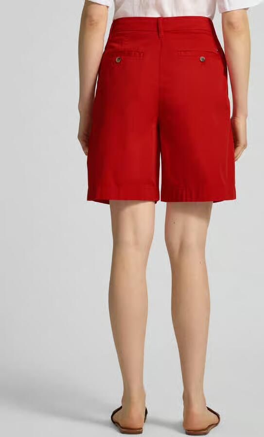 Tommy Hilfiger regular fit korte chino van mix van katoen en lyocell - Foto 4