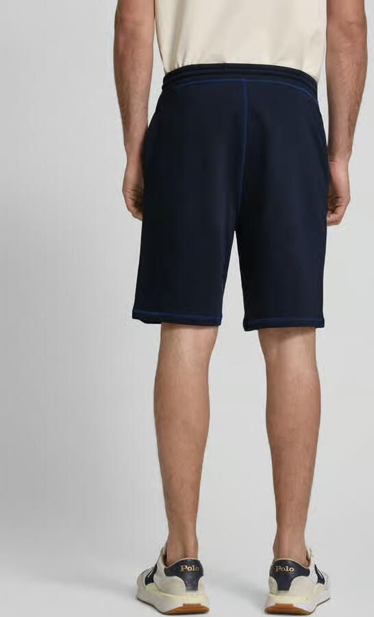 Tommy Hilfiger Regular fit korte loungebroek van katoenmix
