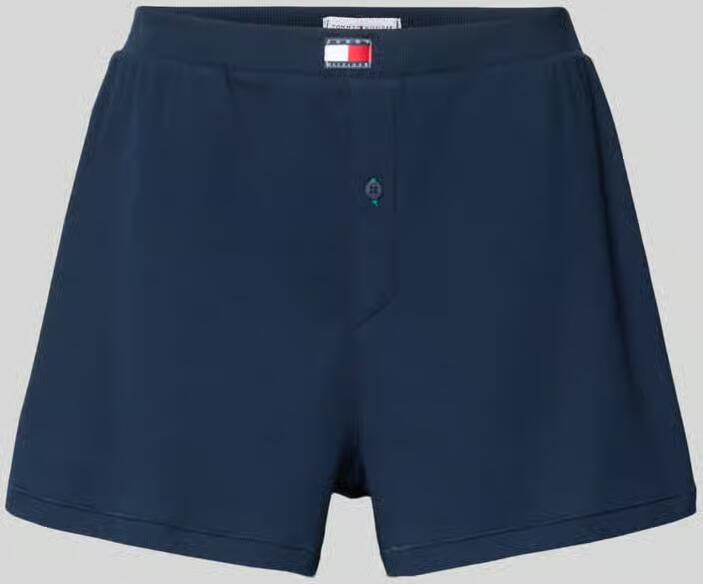 Tommy Hilfiger Regular fit korte pyjama van katoenmix